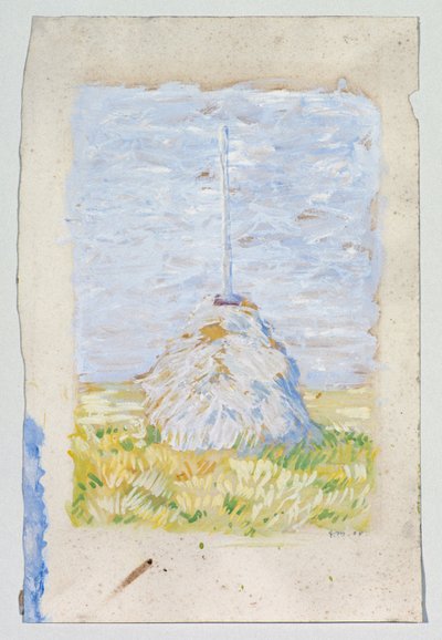 Petit tas de roseaux près de Brunnenbach - Franz Marc