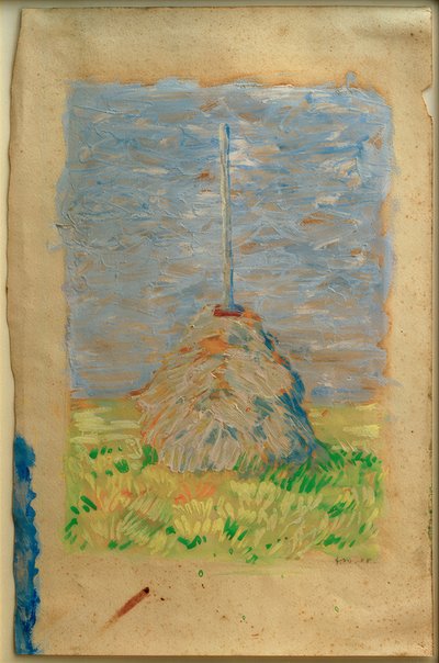 Petite touffe de roseaux près de Brunnenbach - Franz Marc