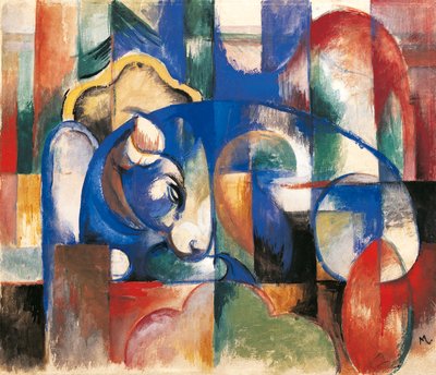 Taureaux couchés - Franz Marc