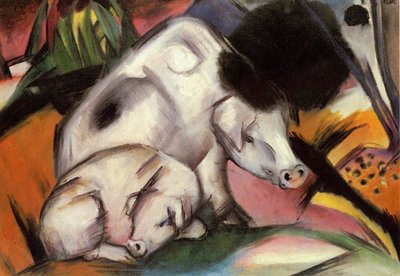 Cochons - Franz Marc
