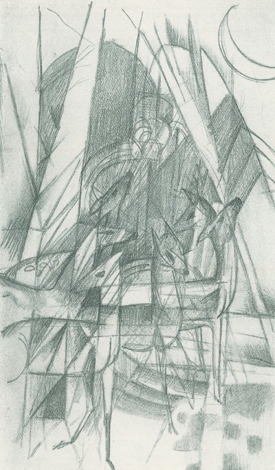 Rotwild - Franz Marc