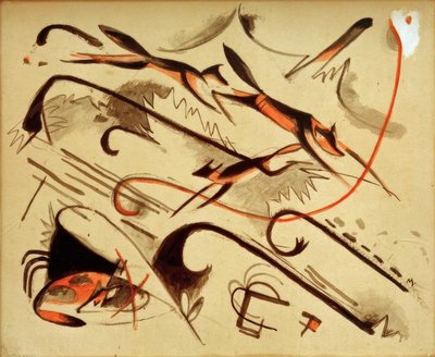 Scherzo (Renards jouant) - Franz Marc