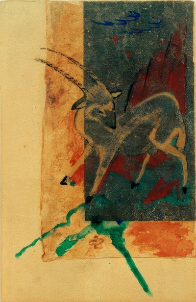 Bouquetin - Franz Marc