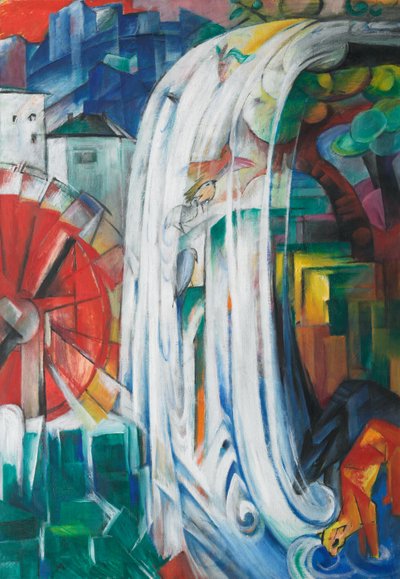 Le moulin ensorcelé - Franz Marc