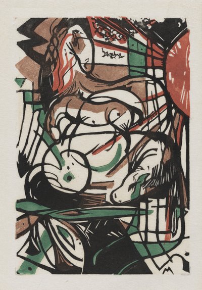 La naissance des chevaux - Franz Marc