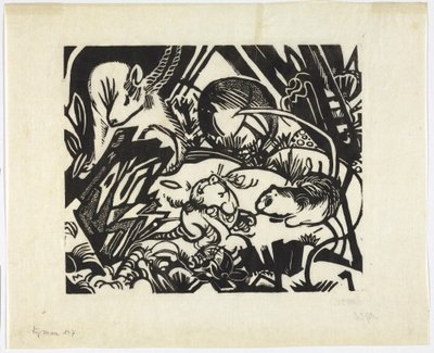 Légende animale - Franz Marc