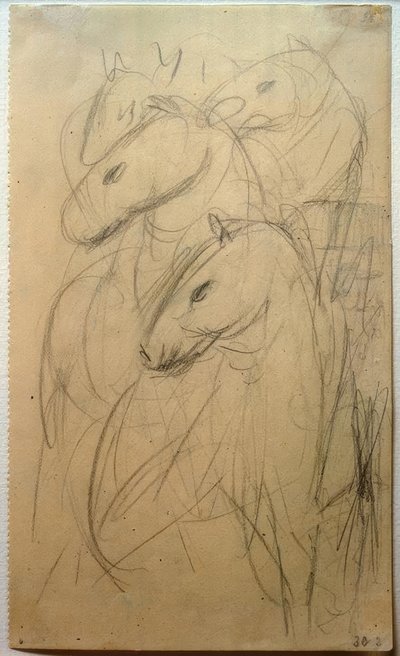 Tour des chevaux bleus - Franz Marc