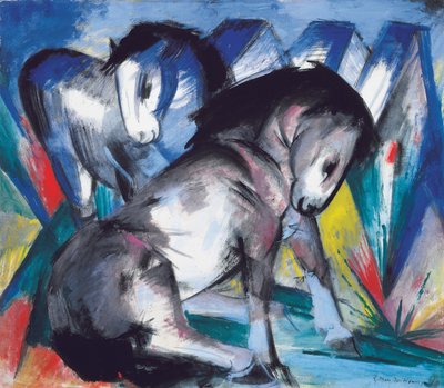 Deux chevaux, 1913 - Franz Marc