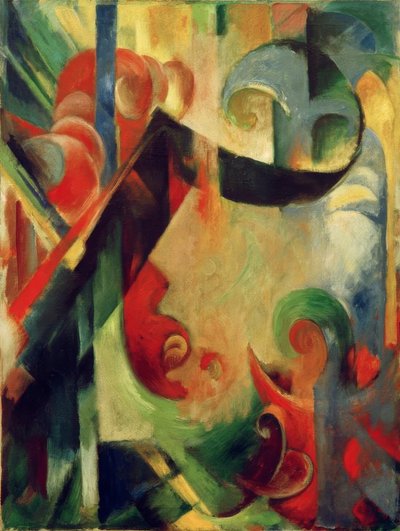 Formes brisées - Franz Marc