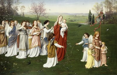 Une Procession de Mai - Franz Muller