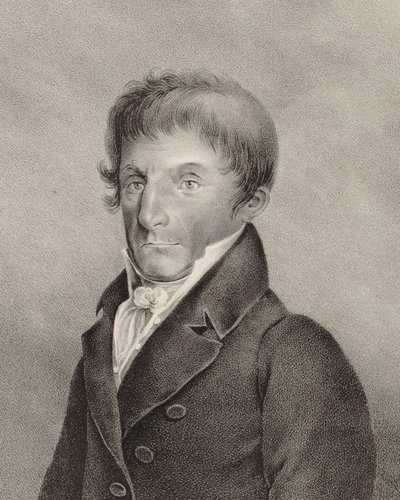 Portrait du compositeur Antonio Salieri 1750-1825, vers 1835 - Franz Oehme
