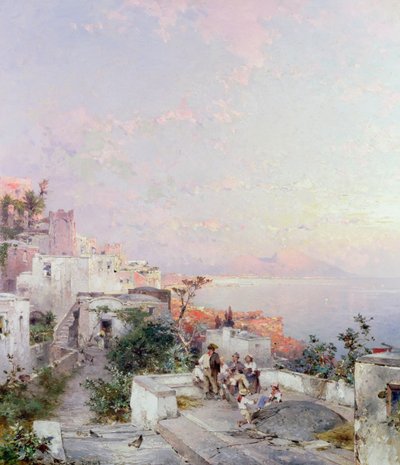 Posilipo, Naples - Franz Richard Unterberger