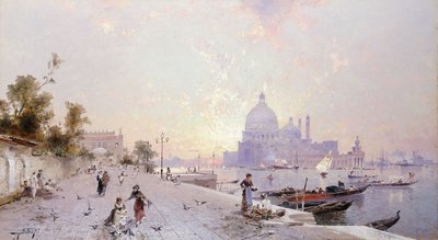 Sainte Marie de la Santé, Venise : Santa Maria della Salute, Venise - Franz Richard Unterberger