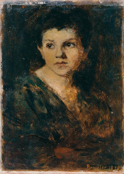 Tête de garçon - Franz Rumpler