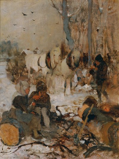 Hiver - Franz Rumpler