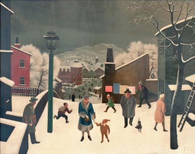 Hiver en ville I - Franz Sedlacek
