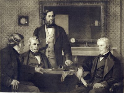 Michael Faraday (1791-1867) refusant la présidence de la Royal Society en 1858, d