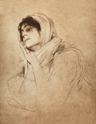 Eleonora Duse - Franz Seraph von Lenbach