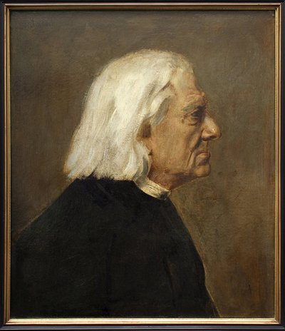 Le compositeur Franz Liszt - Franz Seraph von Lenbach