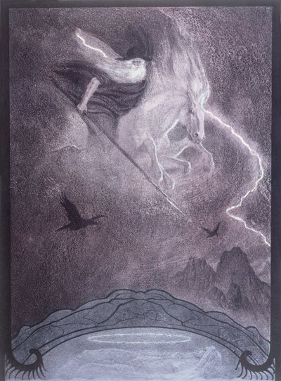 Odin, illustration de 