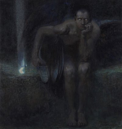 Lucifer, 1891 - Franz Stuck Ritter von
