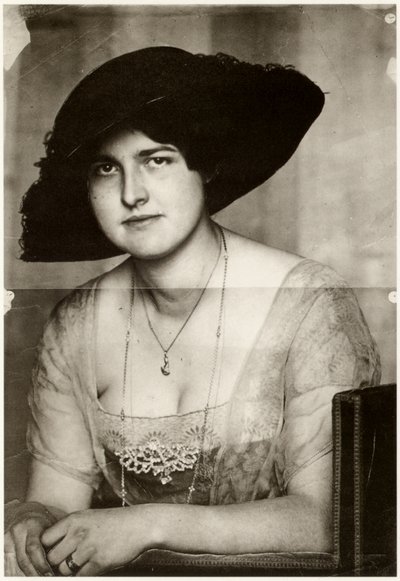 Marie avec un chapeau sombre, 1915 - Franz Stuck Ritter von