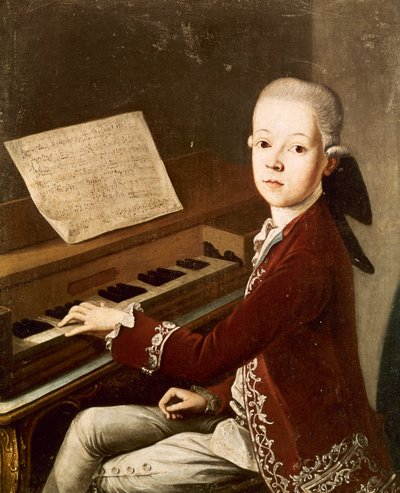 Wolfgang Amadeus Mozart, 1768 - Franz Thaddaus Helbling