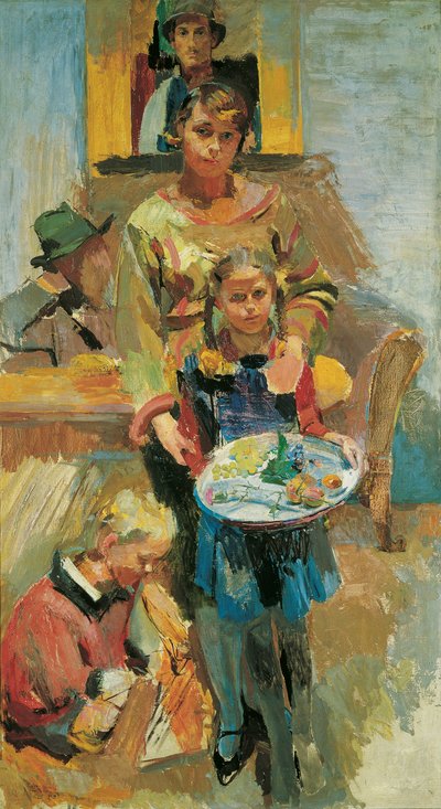 Portrait de famille Isepp - Franz Wiegele