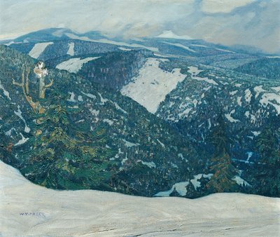 Paysage des monts des Géants - Franz Wilhelm Jäger