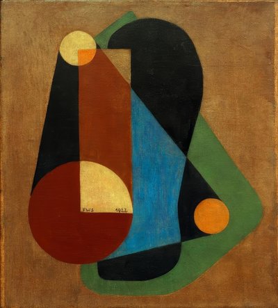 Composition abstraite - Franz Wilhelm Seiwert