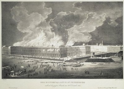 Incendie au Palais d