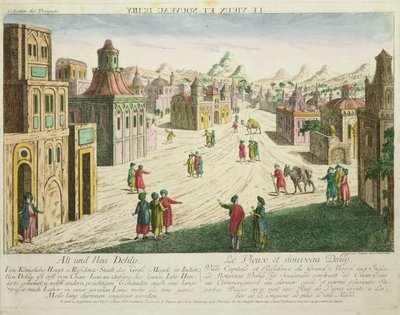 Vieux et Nouveau Delhi - Franz Xaver Habermann