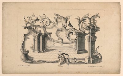 Motifs rocaille et dados, de l