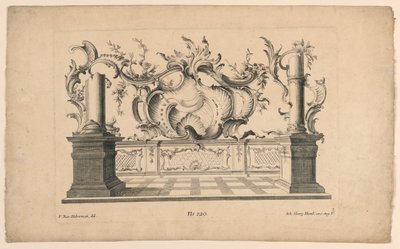 Motifs rocaille et soubassements, de l
