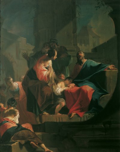 Le Christ bénit les enfants - Franz Xaver Karl Palko