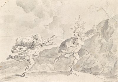 La transformation de Daphné en laurier - Franz Xaver Wagenschon