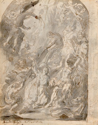 Martyr de saint Jude Thaddée - Franz Xaver Wagenschon