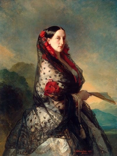 Grande-duchesse Maria Nikolaïevna de Russie, 1857 - Franz Xaver Winterhalter