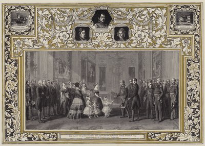 Sa Majesté la Reine recevant le roi Louis-Philippe au château de Windsor, 8 octobre 1844 - Franz Xaver Winterhalter