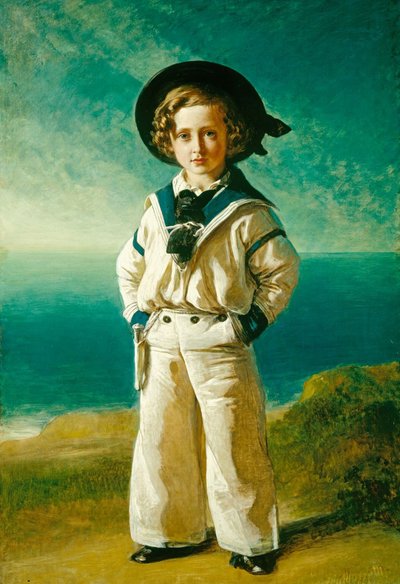 Roi Édouard VII 1841-1910, quand Albert Édouard, Prince de Galles, 1846 - Franz Xaver Winterhalter