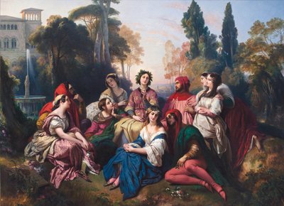 Le Décaméron - Franz Xaver Winterhalter