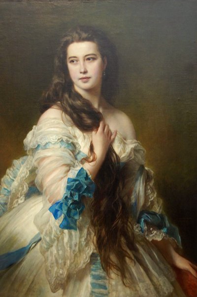 Nadezhda Nikolayevna Rimskaya-Korsakova née Purgold, c. 1870 - Franz Xaver Winterhalter