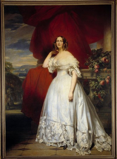 Portrait en pied de la sœur du Maréchal Berthier - Franz Xaver Winterhalter