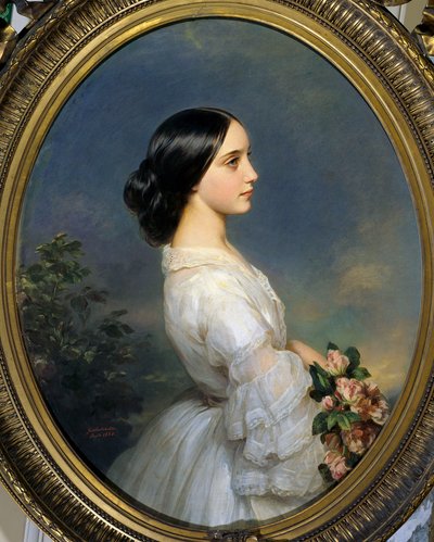 Portrait de Carmen Ida Aguado (1847-1880) - Franz Xaver Winterhalter