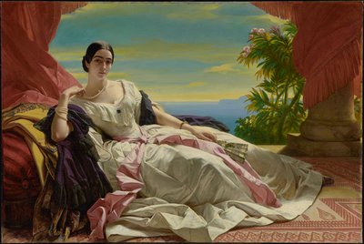 Portrait de Leonilla, princesse de Sayn-Wittgenstein-Sayn - Franz Xaver Winterhalter