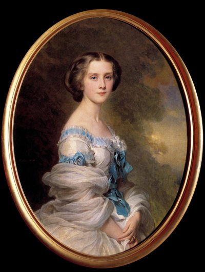 Portrait de Louise Sophie Mélanie Renouard de Bussière, Comtesse Edmond de Pourtalès (1836-1914) - Franz Xaver Winterhalter