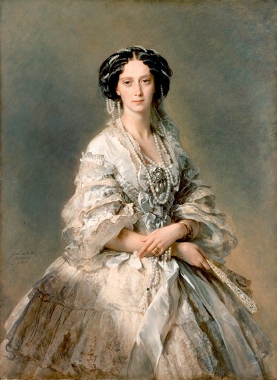 Portrait de Maria Alexandrovna, 1857 - Franz Xaver Winterhalter