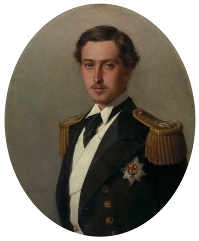 Portrait du Prince Alfred 1844-1900, plus tard Duc d