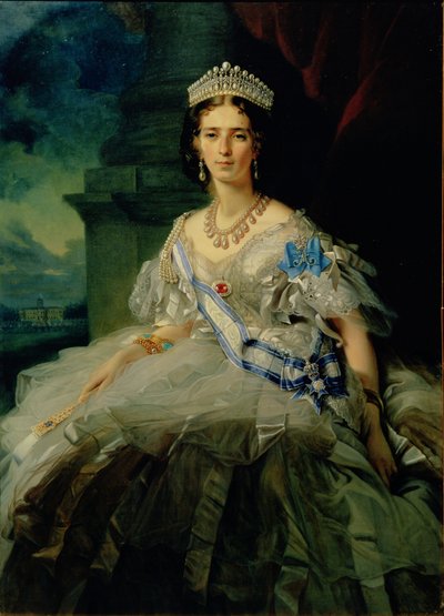 Portrait de la princesse Tatiana Alexanrovna Yusupova - Franz Xaver Winterhalter