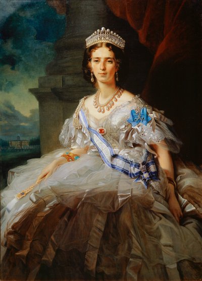 Portrait de la princesse Tatiana Yusupova, 1858 - Franz Xaver Winterhalter